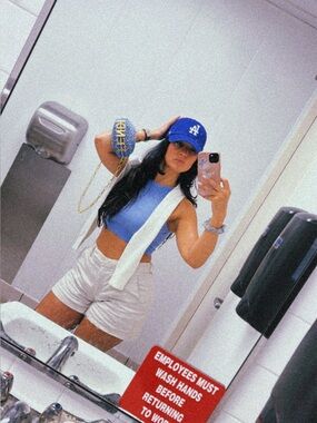 Fendi denim, limited edition clutch with Gold Accents